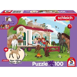 Schmidt Puzzle - Horse Club, Hannoveraner Fohlen, Falbe (100)