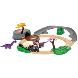BRIO World Dinosaurier Abenteuer Set