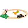 BRIO World - Dinosaurier Bahn Set