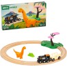 BRIO World - Dinosaurier Bahn Set