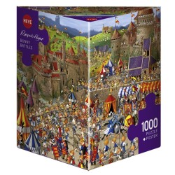 HEYE Puzzle 1000 - Bunny Battles