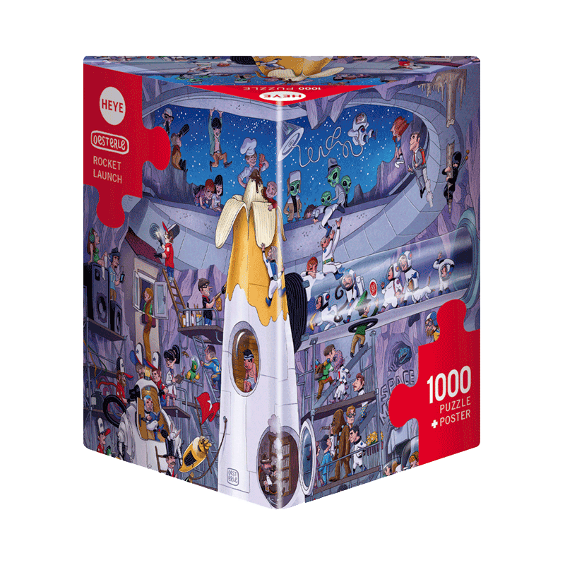 HEYE Puzzle 1000 - Rocket Launch