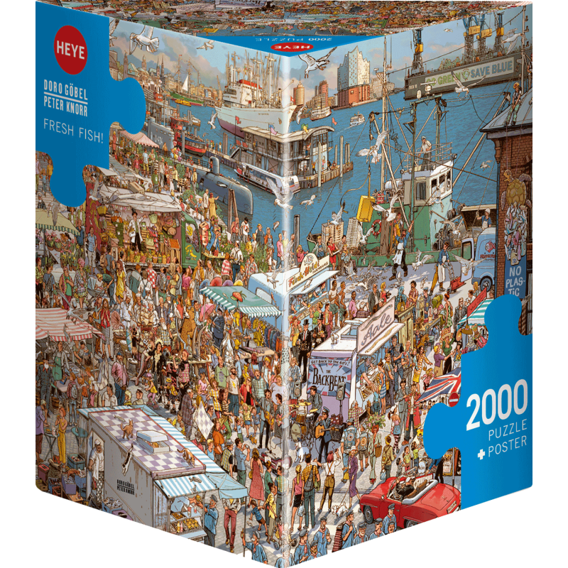HEYE Puzzle 2000 - Fresh Fish!