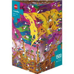 HEYE Puzzle 1500 - mordillo, Save The Ship!