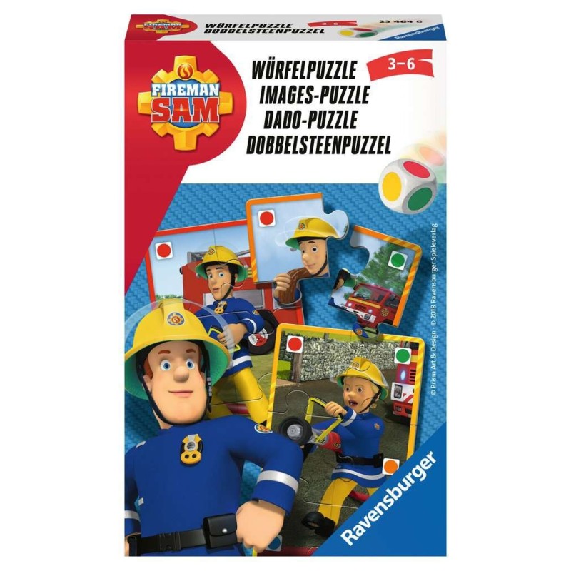 Ravensburger Spiele - Feuerwehrmann Sam Würfelpuzzle