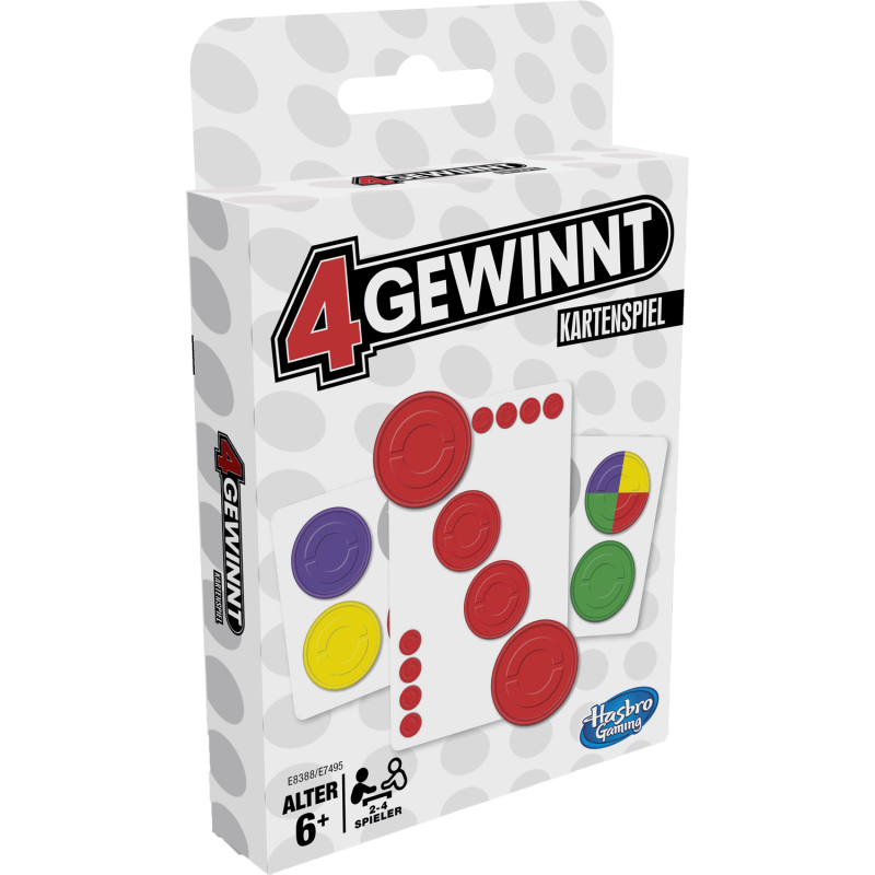 Hasbro Gaming - 4 Gewinnt Kartenspiel