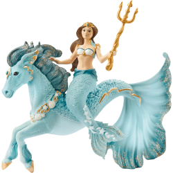 Schleich BAYALA 70594 Meerjungfrau-Eyela auf Unterwasserpferd