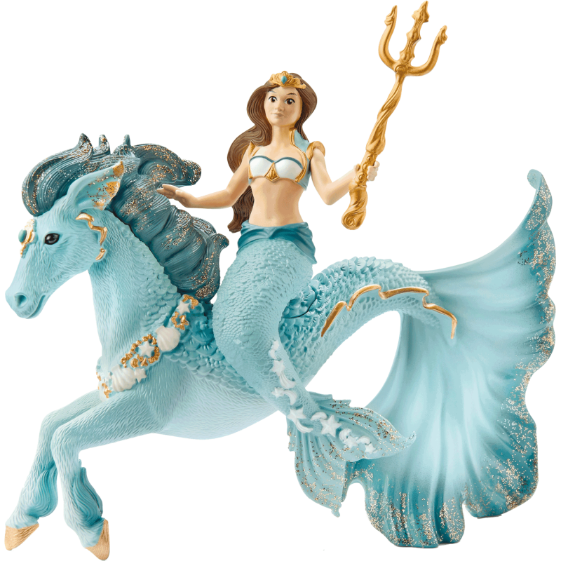 Schleich BAYALA 70594 Meerjungfrau-Eyela auf Unterwasserpferd