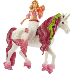 Schleich bayala - Meerjungfrau-Feya auf Unterwassereinhorn