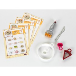 klein - Rezepteset, mit 4 Rezeptkarten & Ausstechformen