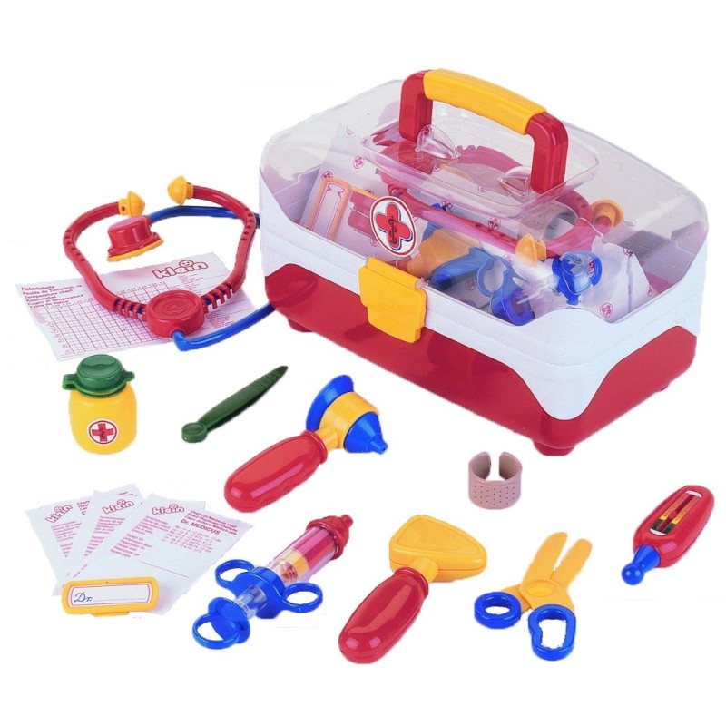 klein - Arztkoffer, gross, transparent