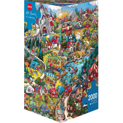 HEYE Puzzle 2000 - Go Camping!