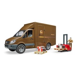 bruder 1:16 - Mercedes Benz Sprinter UPS mit Fahrer & Zubehör