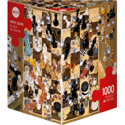 HEYE Puzzle 1000 - Black or White