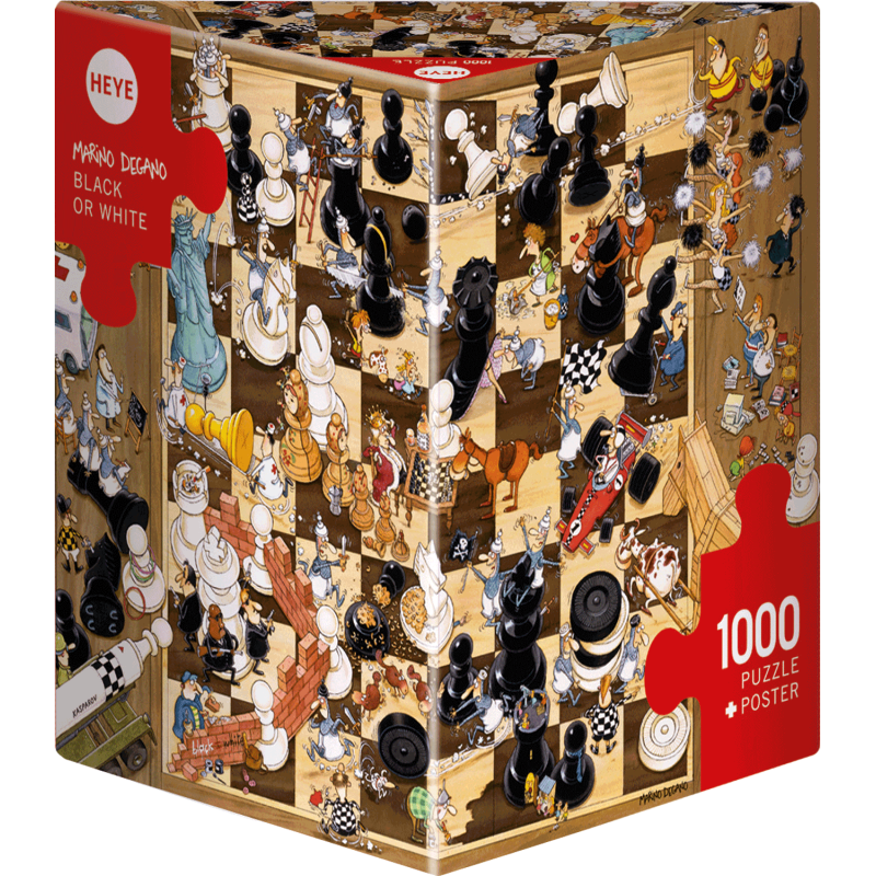 HEYE Puzzle 1000 - Black or White