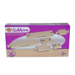 Eichhorn - Schienensortiment, 6-tlg.