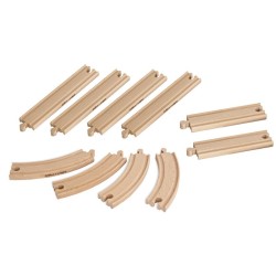 Eichhorn - Schienensortiment, 10-tlg.