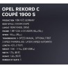COBI - Opel Rekord C Coupe