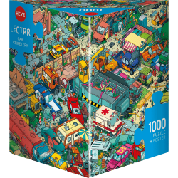 HEYE Puzzle 1000 - Car Cemetery