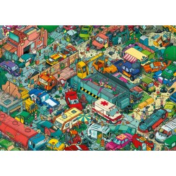 HEYE Puzzle 1000 - Car Cemetery