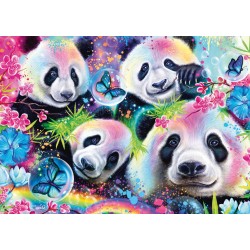 Schmidt - Sheena Pike, Neon Blumen-Pandas
