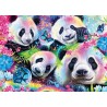 Schmidt - Sheena Pike, Neon Blumen-Pandas
