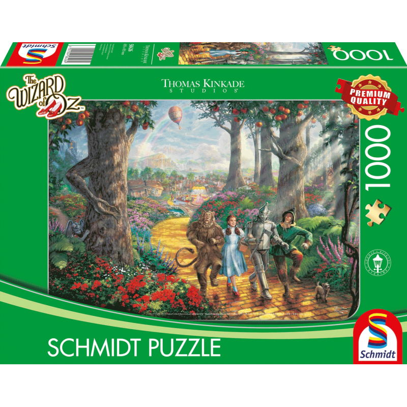 Schmidt - Thomas Kinkade, Follow the YELLOW BRICK ROAD