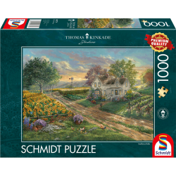 Schmidt - Thomas Kinkade, Sonnenblumenfelder