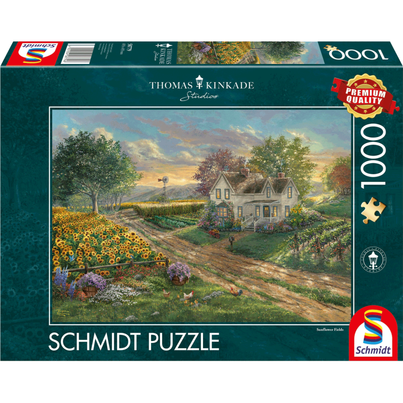 Schmidt - Thomas Kinkade, Sonnenblumenfelder