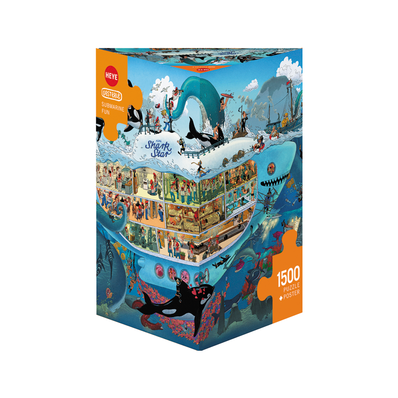 HEYE Puzzle 1500 - Submarine Fun