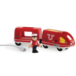 BRIO - Roter Akku- Reisezug