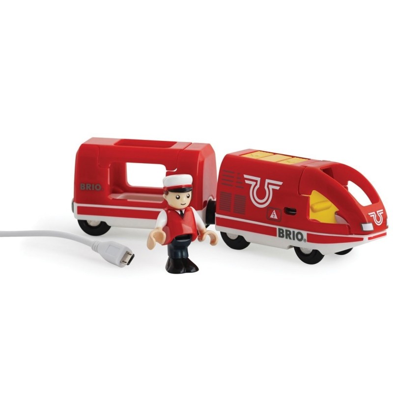 BRIO - Roter Akku- Reisezug