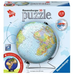 Ravensburger 3D Puzzle - Globus in deutscher Sprache