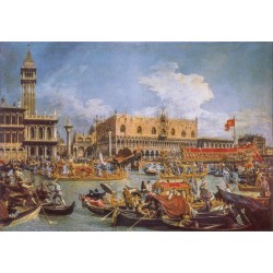 Clementoni Puzzle - Canaletto, Rückkehr des Bucintoro zum Pier am Himmelfahrtstag