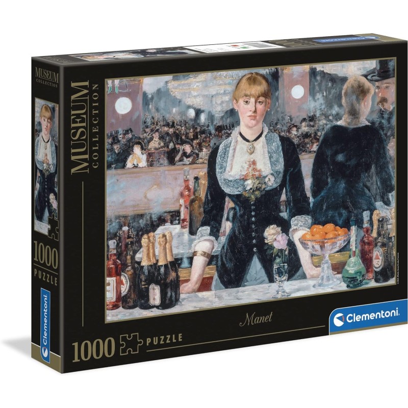 Clementoni Puzzle - Manet, Bar in den Folies Bergère