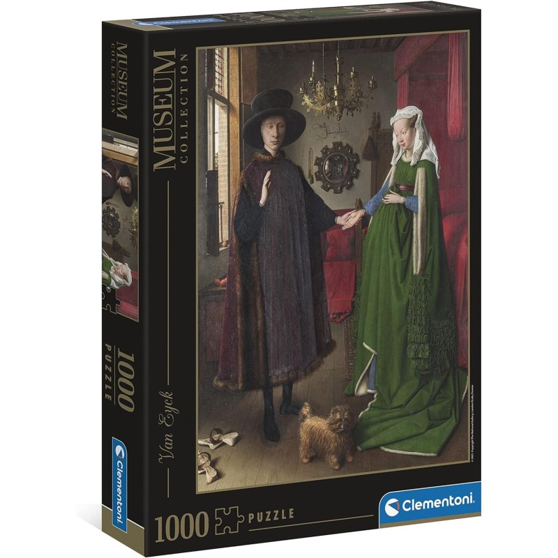 Clementoni Puzzle - van Eyck, Die Arnolfini-Hochzeit