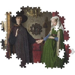 Clementoni Puzzle - van Eyck, Die Arnolfini-Hochzeit